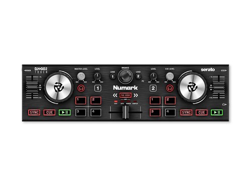 Controlador Dj NUMARK Dj2go2 Touch Negro De 2 Canales