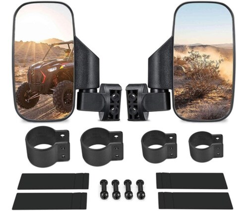 Espejos Retrovisores Laterales Para Utv Polaris Universal