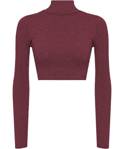 Blusa Top Manga Larga Cuello Redondo Sueter