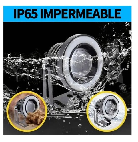 Duo Faros Antiniebla Led 3,5in Ojos De Ángel