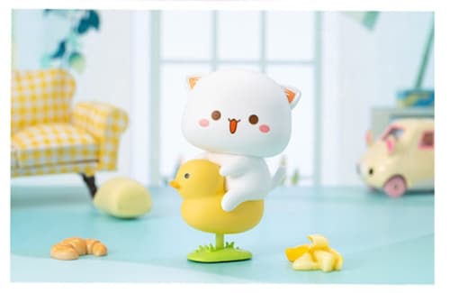 Mitao Cat Mochi Peach Cats Kawaii Caja Ciega (Figura Sorpresa)