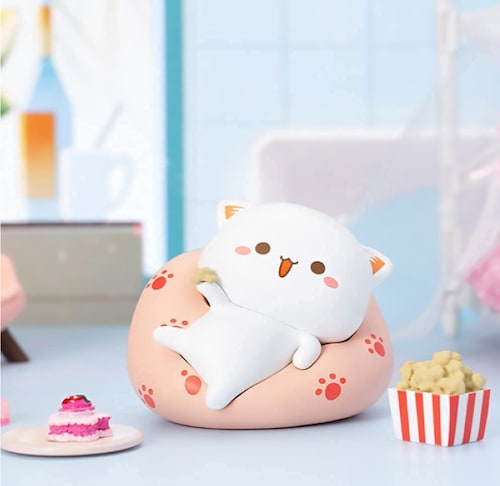Mitao Cat Mochi Peach Cats Kawaii Caja Ciega (Figura Sorpresa)