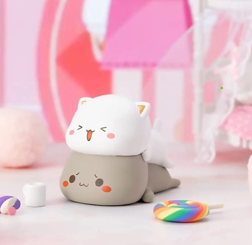 Mitao Cat Mochi Peach Cats Kawaii Caja Ciega (Figura Sorpresa)