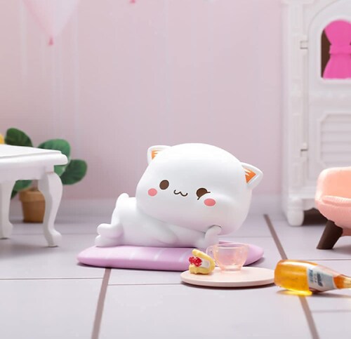 Mitao Cat Mochi Peach Cats Kawaii Caja Ciega (Figura Sorpresa)