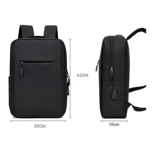 Mochila Escolar Antirrobo Bolsa Casual Para Laptop Carga Usb