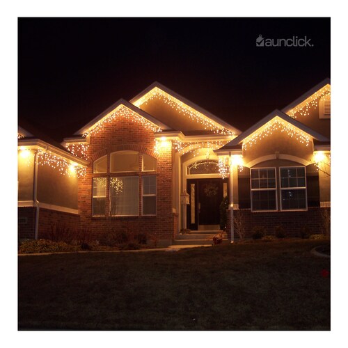 Serie Navideña Cascada Led 10 mts 500 Luces Navidad - Blanco Calido