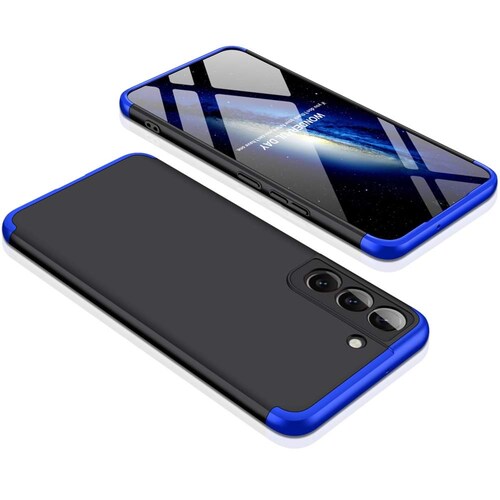 Protector fino para Samsung Galaxy NOTE 20 NEGRO CON AZUL