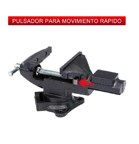 Tornillo De Banco Ligero 3.5'  Ajuste Rápido