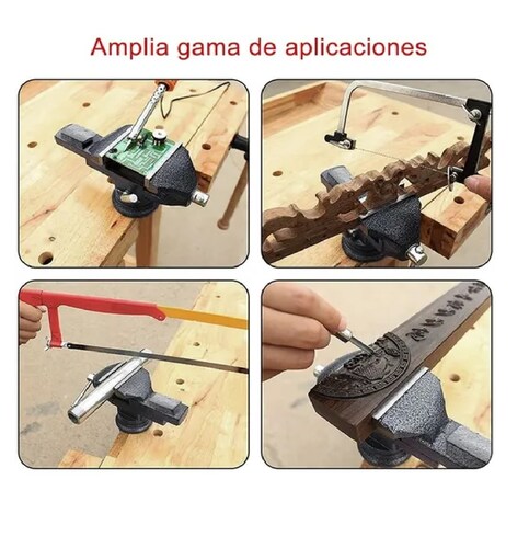 Tornillo De Banco Ligero 3.5'  Ajuste Rápido
