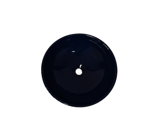Lavabo Ovalin Tipo Bowl Color negro Brillante cerámica porcelanizada