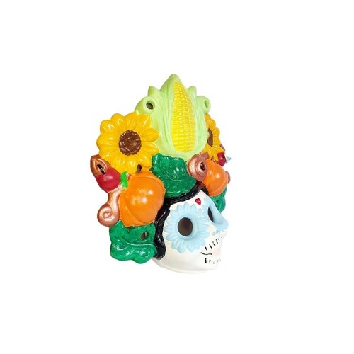 Calavera catrina ofrenda maiz