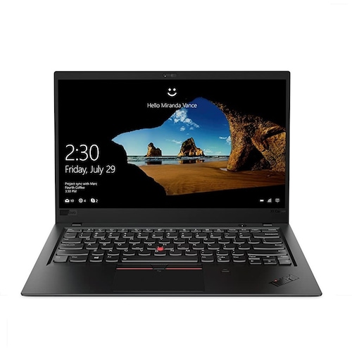 Laptop Lenovo X1 Carbon- 14"- Intel Core i7, 7ma gen- 16GB RAM- 256GB SSD- WINDOWS 10 Pro- Equipo Clase A, Reacondicionado..