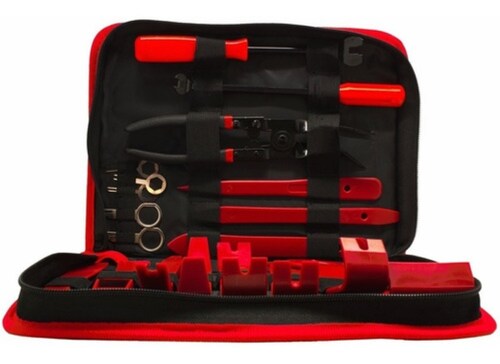 Herramientas Plásticas Kit 19pc Quita Grapas 