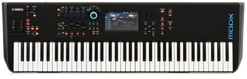 Yamaha MODX7 Plus Sintetizador Workstation 6 Octavas Tecla Pesada