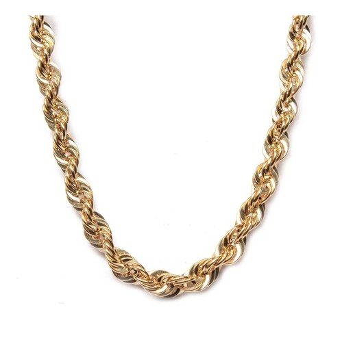 Cadena Torsal Oro Italiano 14 Kilates. 