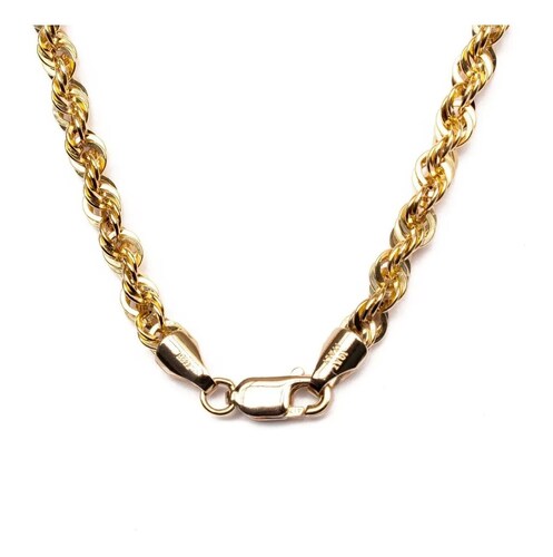 Cadena Torsal Oro Italiano 14 Kilates. 