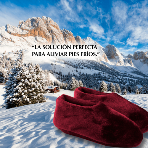 PANTUFLAS Terapéuticas  Curativas UNISEX. Desarrolladas por FISIOTERAPEUTAS Y ORTOPEDISTAS. ALIVIO INMEDIATO a cualquier  DOLOR O MALESTAR DE PIES. ANALGÉSICAS, RELAJANTES Y DESINFLAMATORIAS. Calefactables en Microondas.