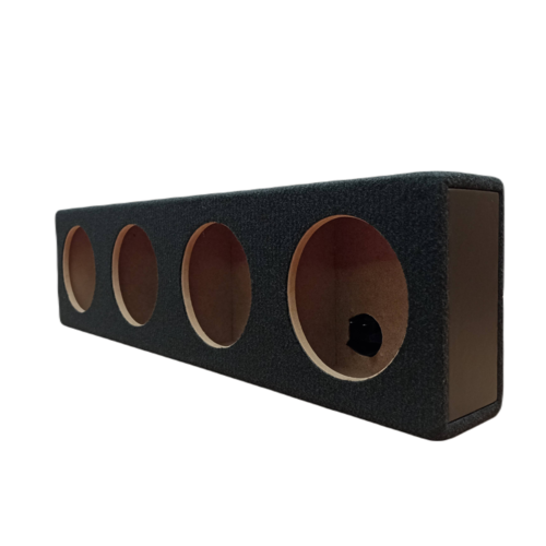 Cajon Para 4 Bocinas De 6.5 Pulgadas Sellado rectangular