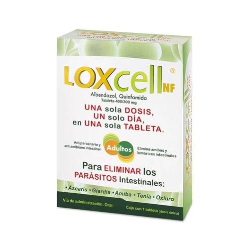 Loxcell Tratamiento Amibiasis Una Dosis