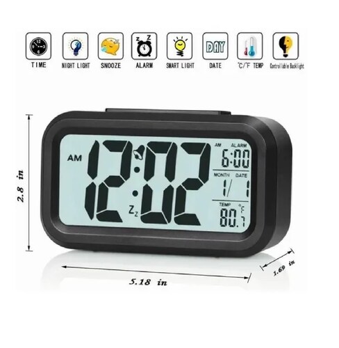 Despertador Digital Led De Cabecera Inteligente