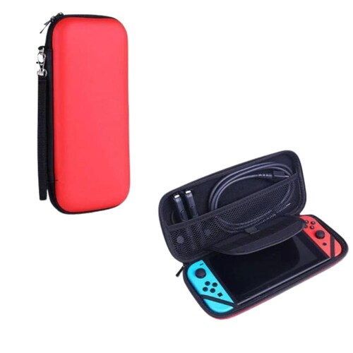 Estuche de protección para Nintendo switch oled Gadgets&Fun con compartimento para cartuchos