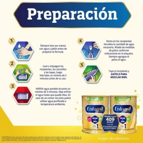 Fórmula Láctea 1 Bebés Enfamil Premium 2 de 900g
