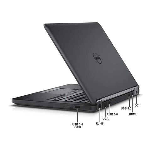 Laptop Dell Latitude E5470- 14"- Intel Core i5, 6ta gen- 16GB RAM- 256GB SSD- WINDOWS 10 Pro- Equipo Clase A, Reacondicionado..