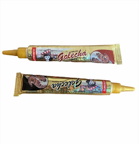 2 Tubos Henna Natural Para Tatuajes