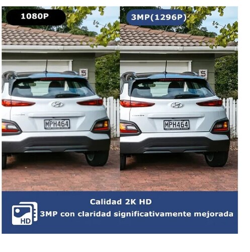 Cámara De Seguridad Exterior Wifi Con 360 Ptz