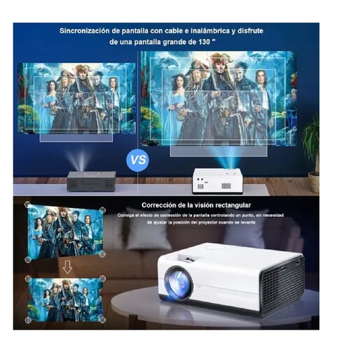 Proyector Mini Profesional Android Wifi 1080p Led