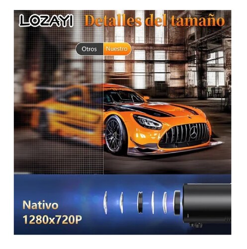 Proyector Portátil Led 1080p Full Hd Wifi 5500 Lumenes Hdmi