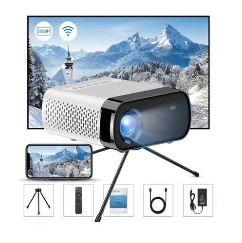 Mini Proyector Portatil Led Wifi 1080p Full Hd 5500lm Hdmi