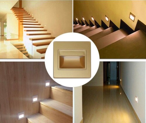 Lampara Led Empotrable Foco 1.5w Gris+Luz Blanca