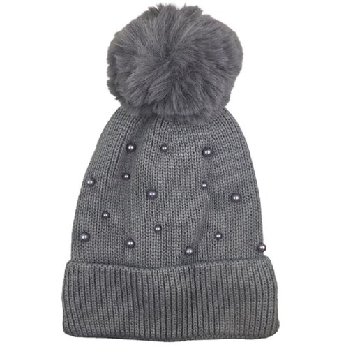 Gorro Bonete Dama Perlas Liso FH1005.