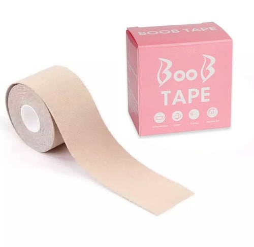 Cinta Adhesiva Para Pecho Levanta Busto Boob Tape Push Up.
