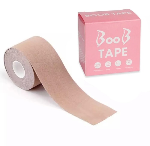 Cinta Adhesiva Para Pecho Levanta Busto Boob Tape Push Up.