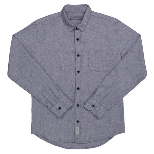 Camisa de Mezclilla Regular Fit Holstone Hombre - Saturno Blue