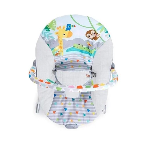 Silla Mecedora Para Bebé Bright Starts Rainforest Vibes Safari Fun