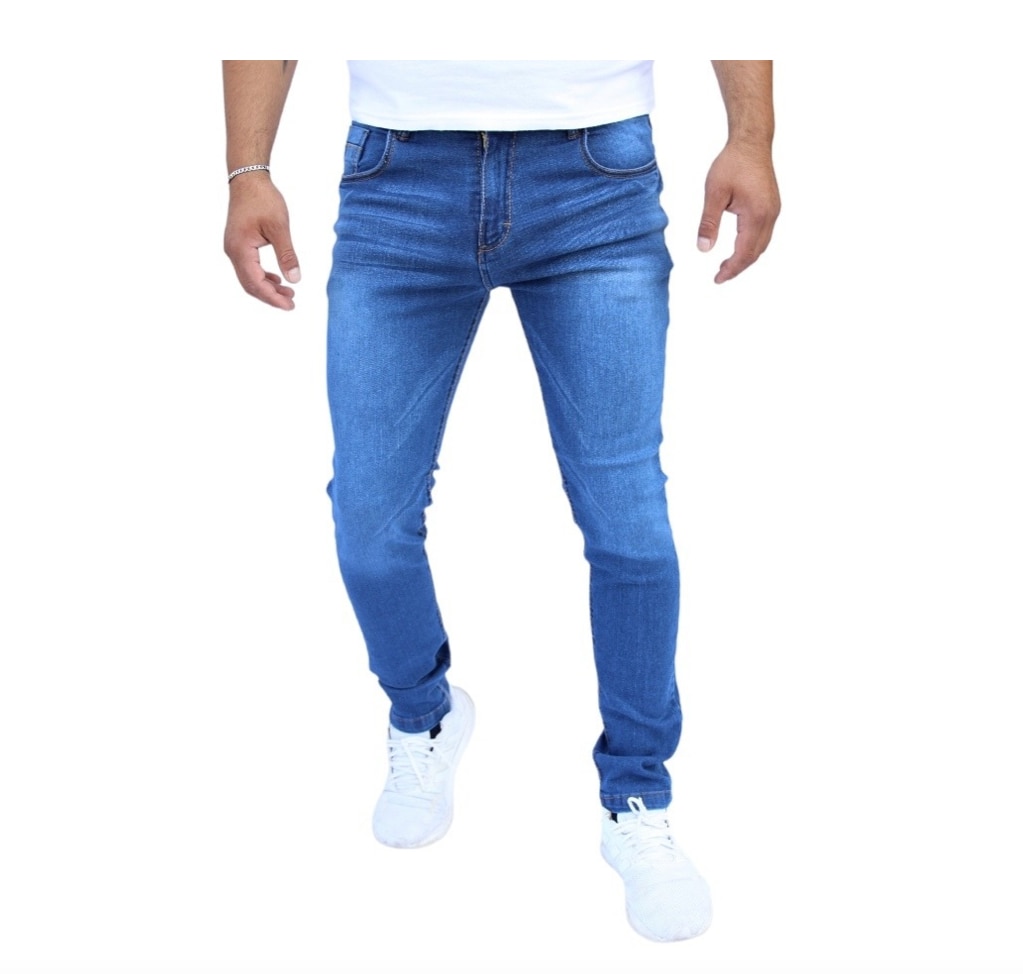 Pantalones de mezclilla discount entubados para hombre