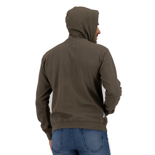 Sudadera con Gorro Regular Fit Holstone Hombre- Olive Green