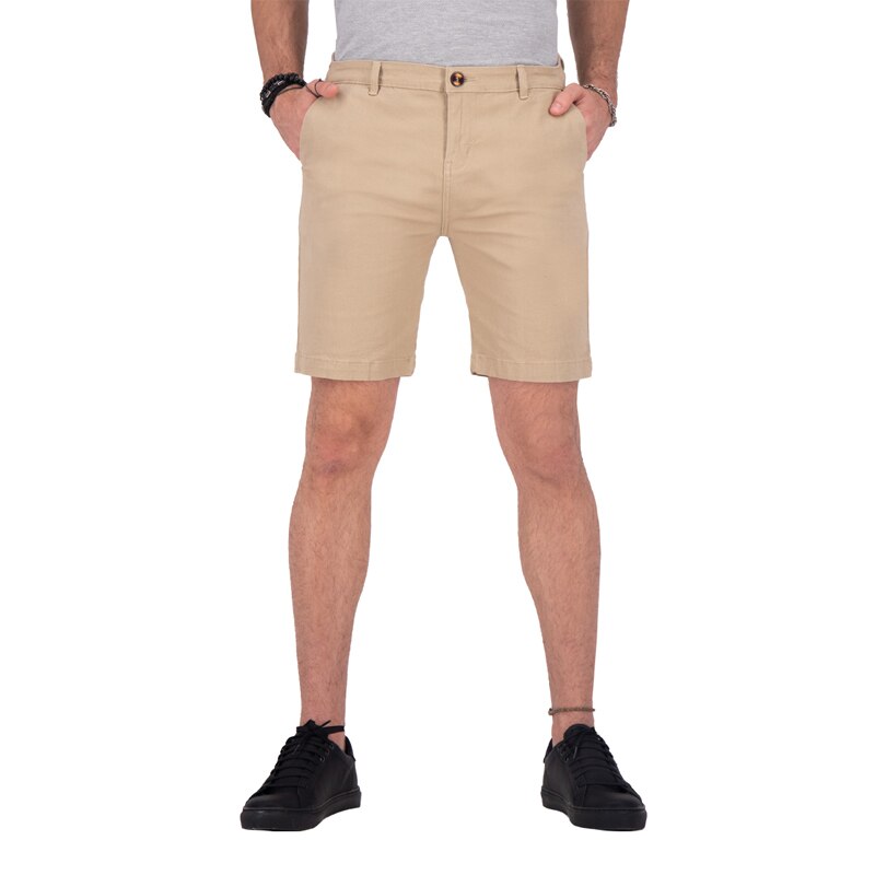 Short caqui hombre sale