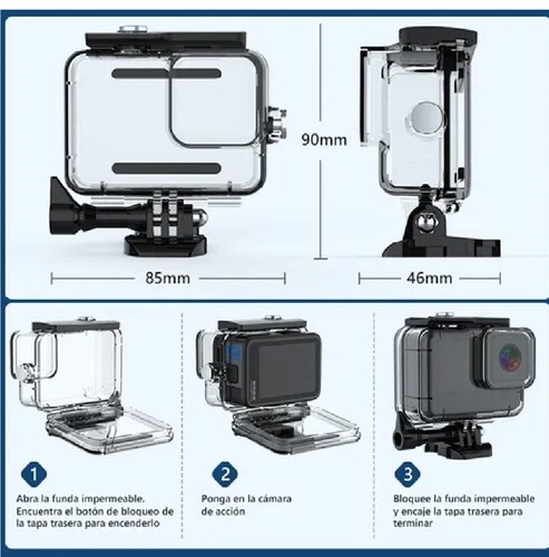 Kit De Accesorios  Para Gopro Hero 10 9 Black