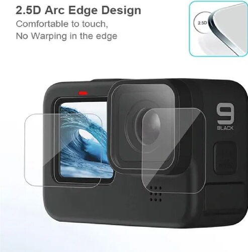 Kit Funda Impermeable, Protector Y Filtro Para/gopro Hero
