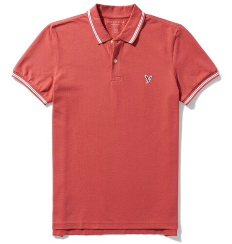 Camisa AE polo de piqué Slim Fit