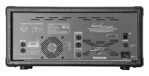 Consola amplificada BACKSTAGE 8M4 usb 8canales 400watts
