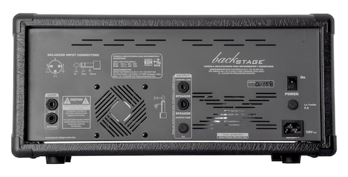 Consola BACKSTAGE ampplificada usb 8L4 8canales 400watts.