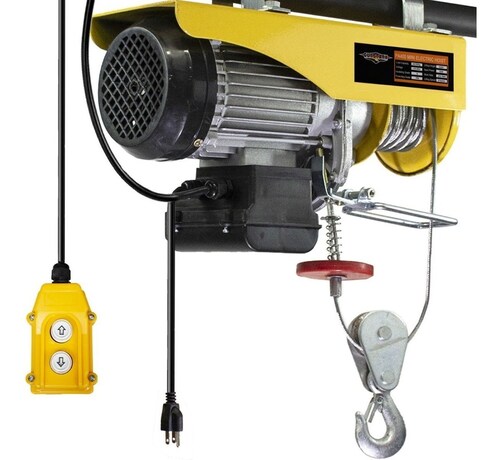 Polipasto 500 A 1000 Kg Electrico Garrucha 20 Metros Tecle 