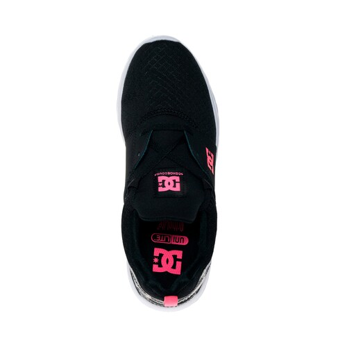 TENIS DC SHOES HEATHROW TX SE MUJER NEGRO ADJS700025XKKM.
