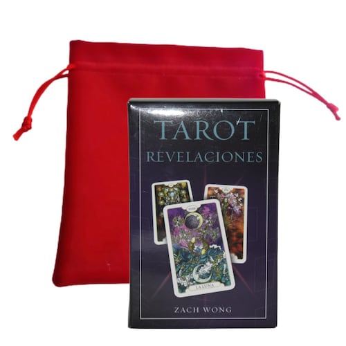 Tarot Revelaciones De Zach Wong Editorial Tomo + Bolso