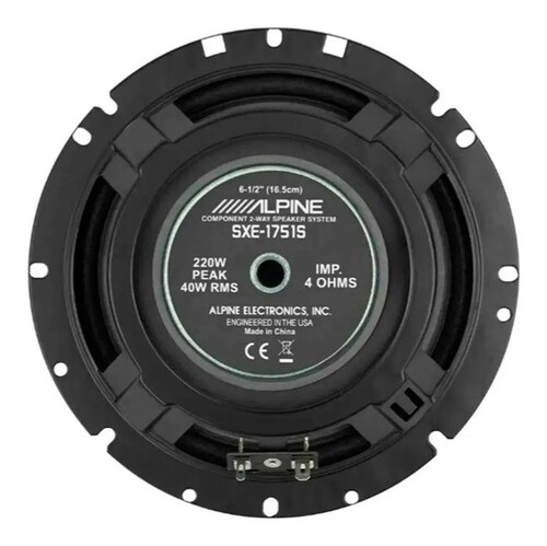 Paquete De Bocinas Alpine 6x9 Y Set De Medios 6.5 Super Precio